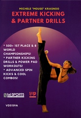 Tournament Karate Extreme Kicking & Partner Drills Competition DVD Michele Mouse Krasnoo